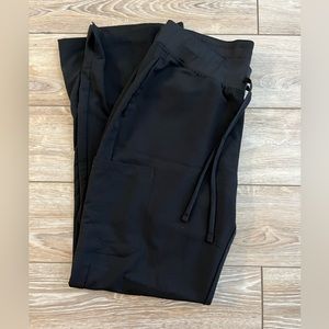 Black Mandala scrub cargo pants